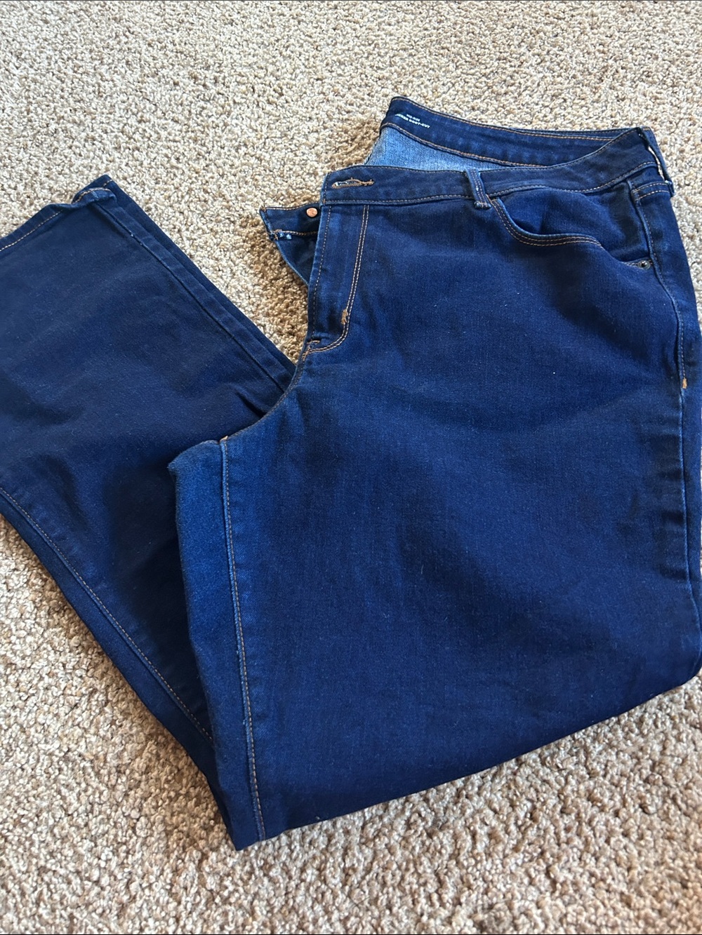 Old Navy Women's Dark Blue Bootcut Jeans